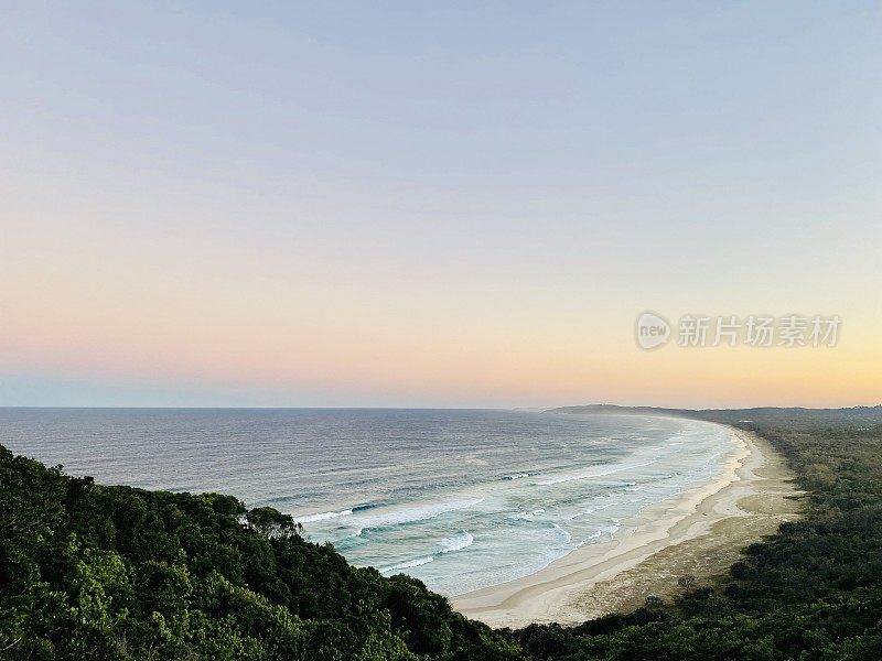 Tallow Beach Sunset - Arakwal国家公园